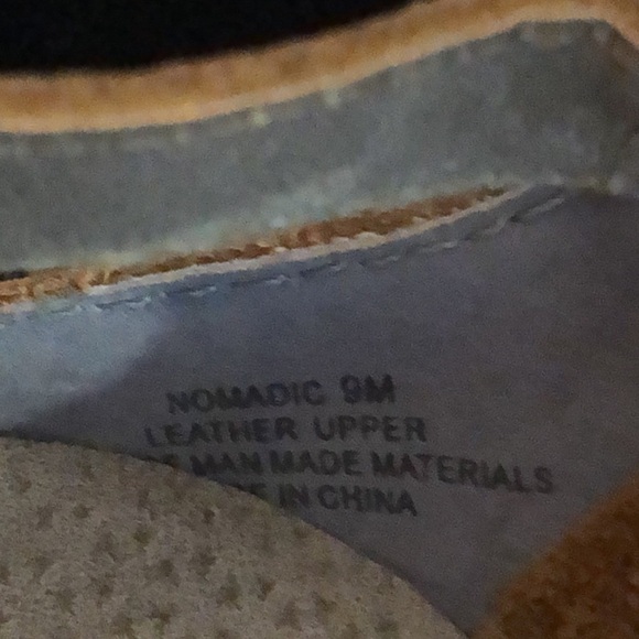 OTBT Nomadic Gladiator Metallic Bronze Tooled Leather Wedge Sandals Size 9 - Picture 9 of 9